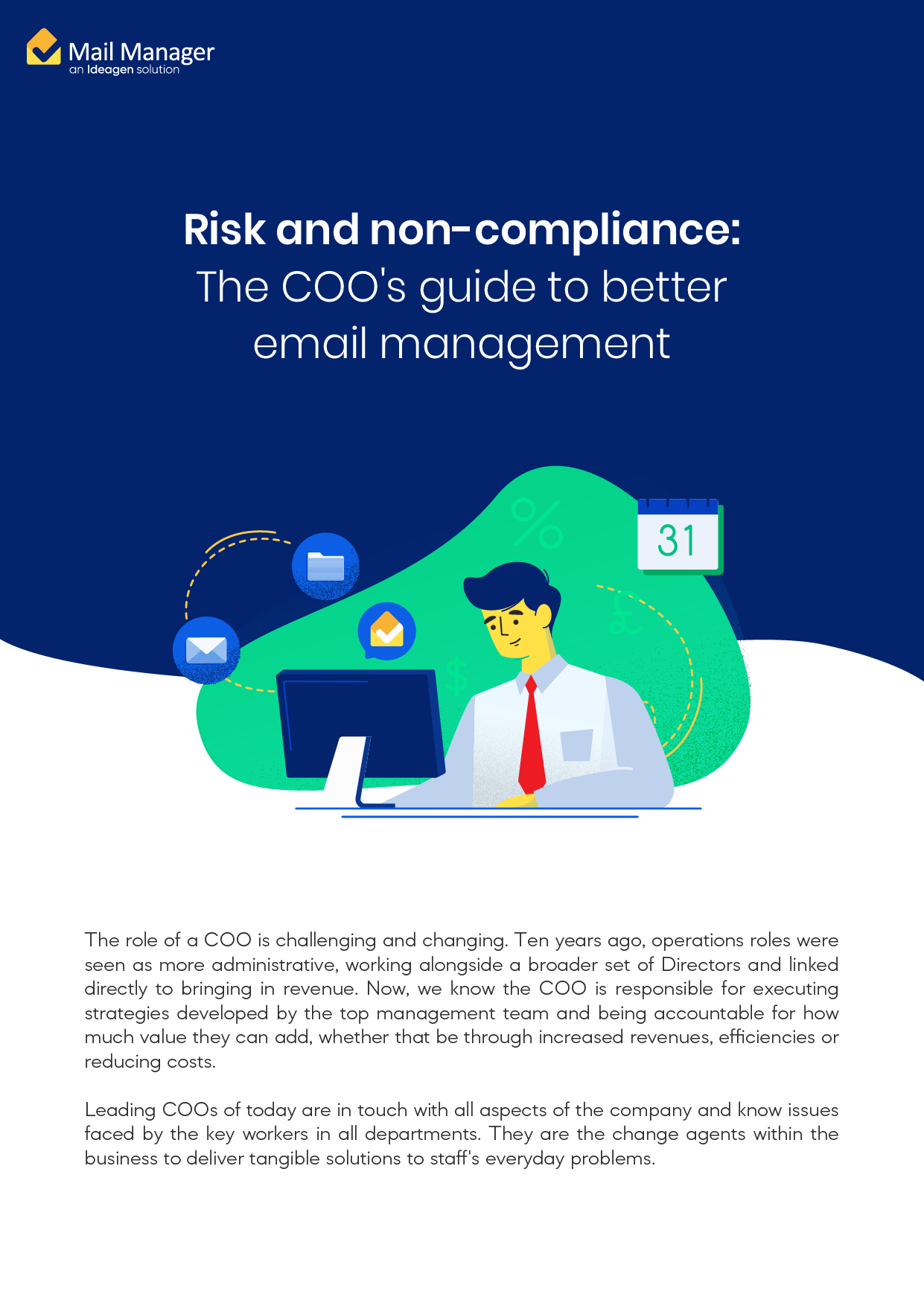 Risk and non-compliance- The COOs guide to better email management-01