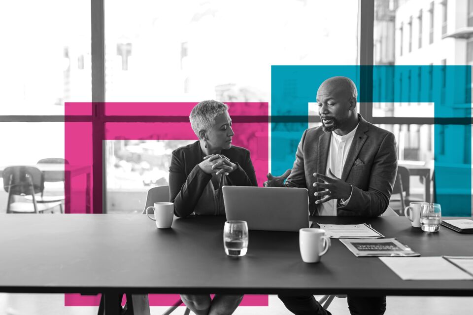 Discussion with leadership