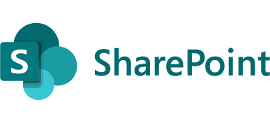 sharepoint logo text